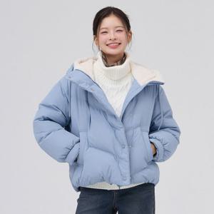 [체이스컬트](여) EFRG4771D0D 보아 후드 푸퍼 점퍼_GN