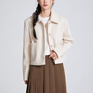 [스파오]울라이크 숏 트러커 (SPJKC4TW02-T)