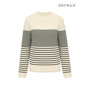 [조이너스][조이너스]스트라이프 라운드넥 니트-JW24SW2601847C