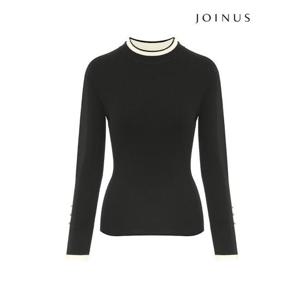 [조이너스][조이너스]베이직 배색 라인 니트-JW24SW5001822C