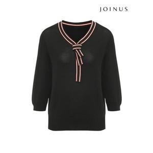 [조이너스][조이너스]라인 배색 니트-JW23SW1001774C