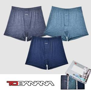 세련된 컬러 디자인 인견 남성 사각 팬티 3매입 0049ju