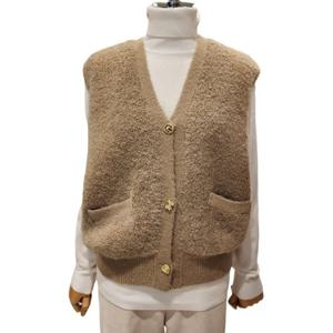 [르피타]버튼 뽀글 조끼 L254BVTB02