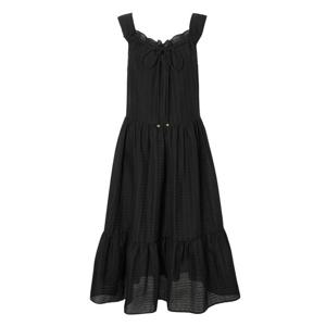 질스튜어트 뉴욕 여성 25FW 블랙 셔링장식 코튼혼방 민소매원피스 JSDR5C600BK