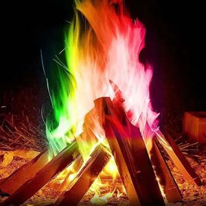 무지개 불멍가루 15g 5개/오로라가루 불꽃 매직파이어 매직파이어 불멍가루 오로라가루 무지개가루 모닥불오로라 캠핑불멍가루 도깨비가루 모닥불불멍