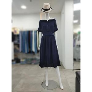 SI 세이브존04 빅카라 허리밴딩 원피스 SKO2125160NA