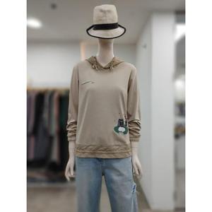 SI 세이브존04 후드 프린팅 스트링 티셔츠 SJI1128170BE