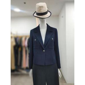 SI 세이브존04 테일러드 버튼 크롭 자켓 SHJ2111030NAD