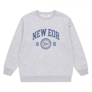 에꼴리에 세이브존07 공용 칼리지 맨투맨 티 23D3410