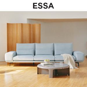 [에싸] 키보 4인 스윙기능 리브 패브릭 소파