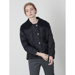 올리비아로렌 sh06 퀼팅 니트카라점퍼 VVCKD0W9451