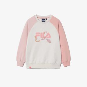 휠라키즈긴팔티 TQJ FK2POG4501X-PEL TOD 라글란 컬러블럭 맨투맨