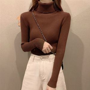 [올리비에스클로젯] 골지 목폴라 슬림 니트_O2511KN061D