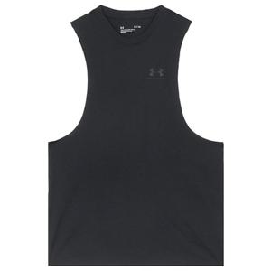 [정품] 언더아머 UA 레프트 체스트 컷오프 탱크 민소매 티 (1329286-001)