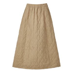 FOCUS  코듀로이 퀼팅 밴딩 스커트 PBVFF5W1SK8271