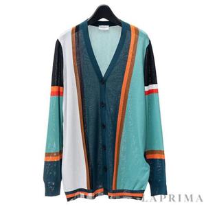 페라가모 여성 멀티컬러 블록 가디건 11-D708 TONI+MEZCAL 727415