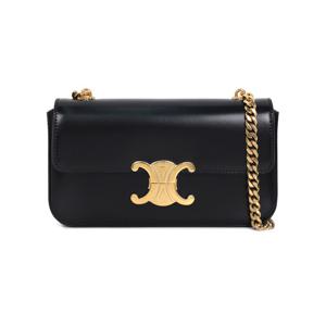 셀린느 블랙 트리오페 샤이니 체인 숄더백 197993BF4 38NO