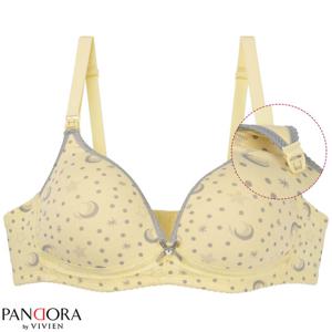 판도라by비비안 수유용 노와이어 면 몰드브라 A컵 pbr1546