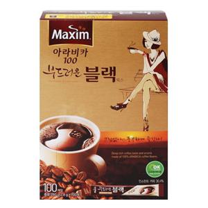 [282276][맥심] 아라비카100 부드러운 블랙믹스 100T