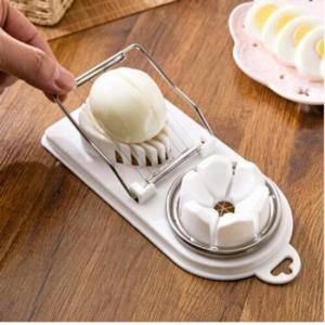 아트박스/와인앤쿡 2구 egg slicer 커터1개(색상랜덤)