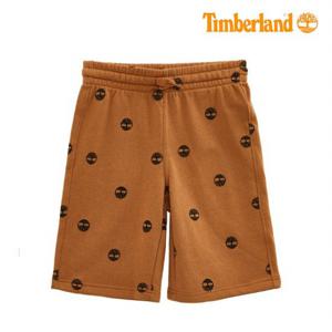 허리 벤딩 잔 로고 프린트 반바지(TLSDC03F_740)