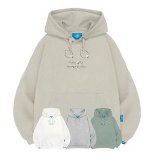 엘라모 기모H 뷰티풀선샤인 후드티 남녀공용 빅사이즈 M~4XL