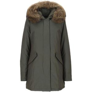 울리치   여성 패딩 자켓 FW25 CFWWOU0538FRUT0001DAG2T 6254475 DARK GREEN TWO TONES