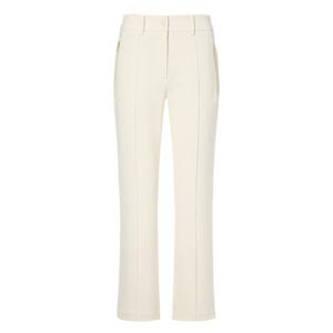 헤지스 골프 여성 24FW 크림 여성 화섬 백기모 부츠컷 팬츠 HWPA4D711CR