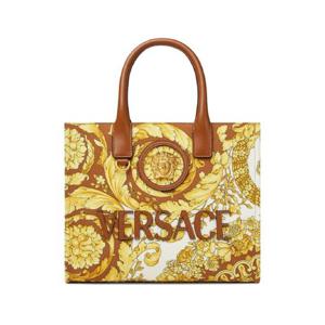 25 FW 베르사체 바로코 라 메두사 코튼 토트 백 10058611A15310 TP439777743