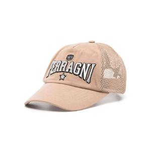 25 FW 키아라페라그니 로고 패치 메시 패널 모자 76SBZK21ZG280 TP432442556