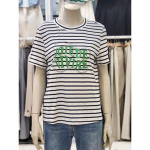 SOUP 세이브존07 스트라이프 반팔 티셔츠 OA4STT8-1