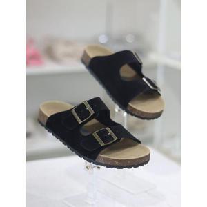 바이로쏘 세이브존03 벨티드 컴포트솔 캐주얼 2.5cm 뮬 샌들 SAV(BY)24S11739AH3W