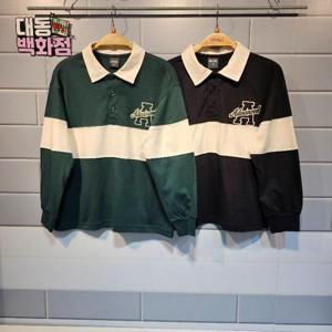 유솔대동백화점 DP01 몸판 배색 카라티 ULLA24821