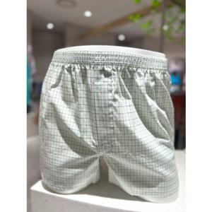 [바바라] 남성 잔체크 면 트렁크(AMT4405T)(GR)