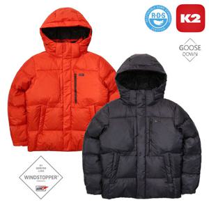 [케이투 (행사)]겨울 남성 고어 윈드스토퍼 구스 거위털 숏패딩 다운자켓 KMW23515GN