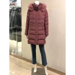 벨리시앙 세이브존01 폭스 후드 슬림핏 구스 점퍼(2color) HZ3405