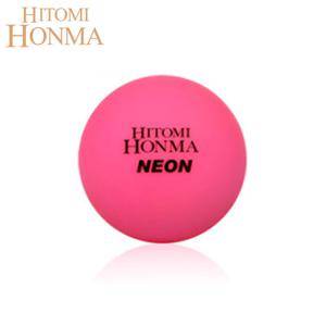 [히토미혼마] 비비드 네온 4피스 파크골프볼(핑크)