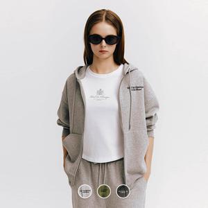 [지오다노/본사] 324932 여 브러시드 테리 후드 집업 가디건