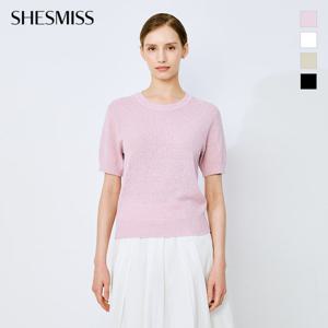 [쉬즈미스] 부클 라운드넥 니트_SSKPOO22560