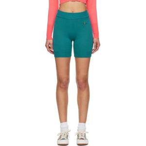 25 FW 비비안웨스트우드 여성 블루 베아 쇼츠 231314F088009