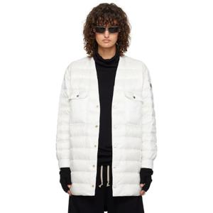 25 FW 릭오웬스 여성 Moncler    오프 화이트 아우터 재킷 251232F061003