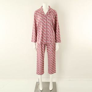 [비너스]  (VPA4482W) 부드럽고 신축성이 좋은 코트나 기하나염 여성파자마