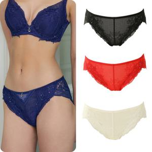 [비너스]블랙라벨 케미컬자수 모티브 포인트 시스루 노라인 망사팬티 VPTB639S