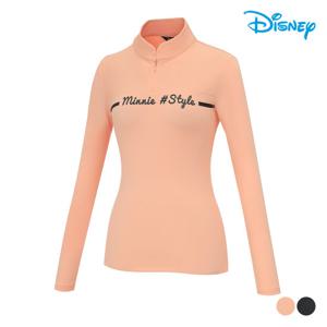 [디즈니골프] 여성 반집업 긴팔 티셔츠 DM1LTS003