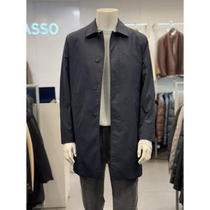 basso 세이브존01 S/S NEW 네이비 폴리 라이너 맥 트렌치 코트 BSZ5-CC-01-A