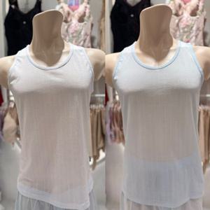 [와코루] 하절원단 아사코튼 순면100% 남성런닝(WMV8426R)