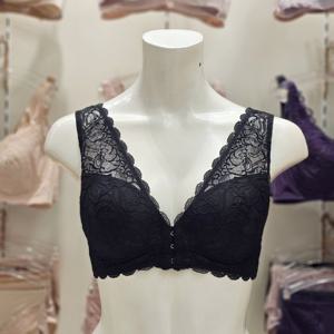 [트라이엄프] 프론트 훅 모달 프리컷 노와이어 앞후크 브라 TEWBRR14 BK