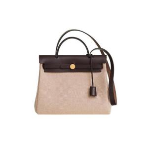 에르메스 에르백 집 31 백 크리스 바이킹 캔버스 헌터 카우하이드   골드 하드웨어 에크류 베쥬 나뚜르 에벤 H079092CCAG