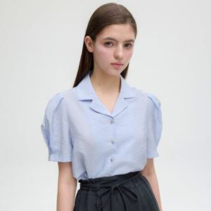 [올리브데올리브]볼륨소매 버튼 블라우스(OH5MB582)