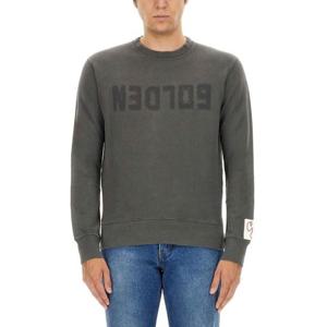 골든구스 남성 그레이 로고 스웨트셔츠 GMP01223_P00064260318